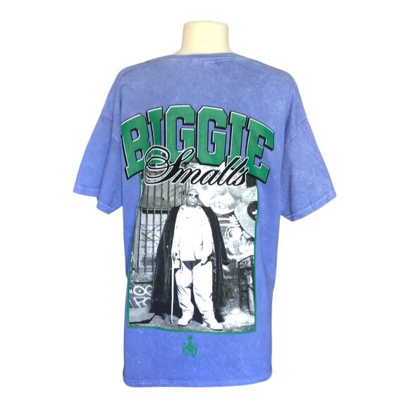 The Notorious B.I.G Biggie Smalls Shirt Cotton Crew Neck Short Sleeve Large - Picture 5 of 8
